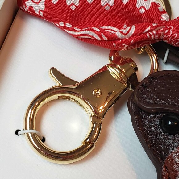 Boxed * PIPER K * Dachshund Dog Tennis Ball • Beads • Rhinestone Bone Bag Charm - Picture 6 of 16